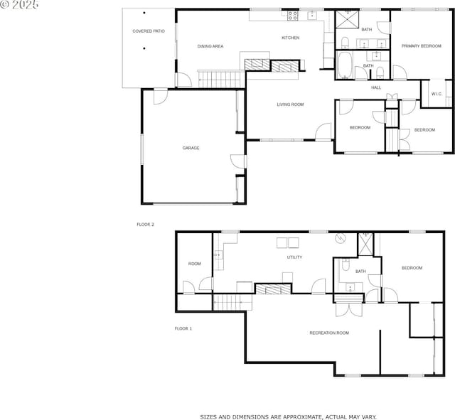 607 W 35th St, Vancouver, WA 98660 - view of property floor plan