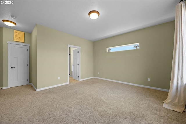 interior space featuring baseboards