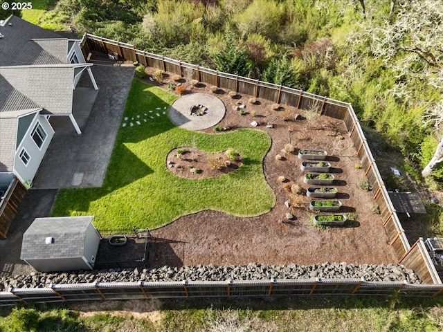 drone / aerial view