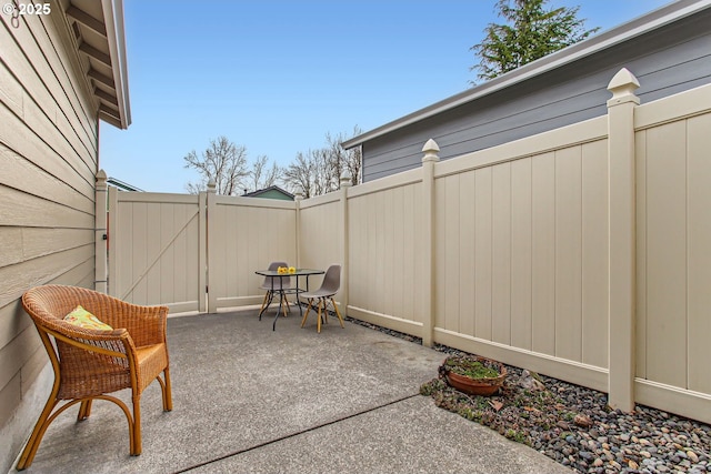 view of patio / terrace