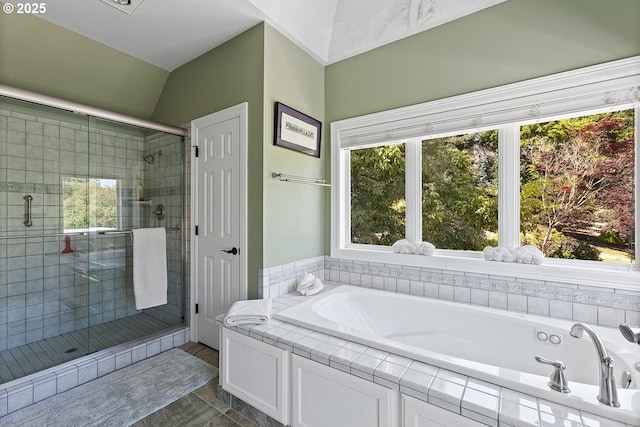1221 SW Forest Meadows Way, Lake Oswego, OR 97034 - bathroom featuring a bath and a shower stall