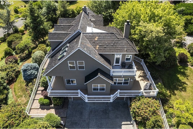 1221 SW Forest Meadows Way, Lake Oswego, OR 97034 - aerial view of property and surrounding area