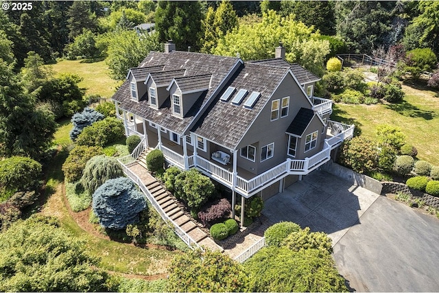 1221 SW Forest Meadows Way, Lake Oswego, OR 97034 - view from above of property