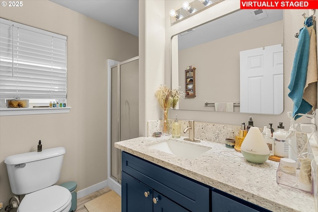 15707 NE Beech St, Portland, OR 97230 - bathroom featuring vanity and a shower stall