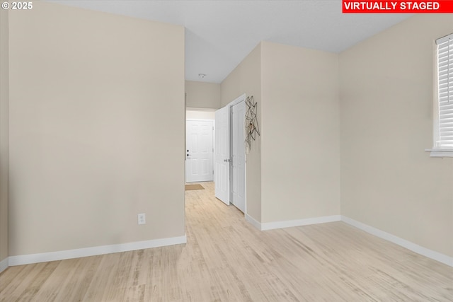 15707 NE Beech St, Portland, OR 97230 - unfurnished room featuring light wood finished floors and baseboards