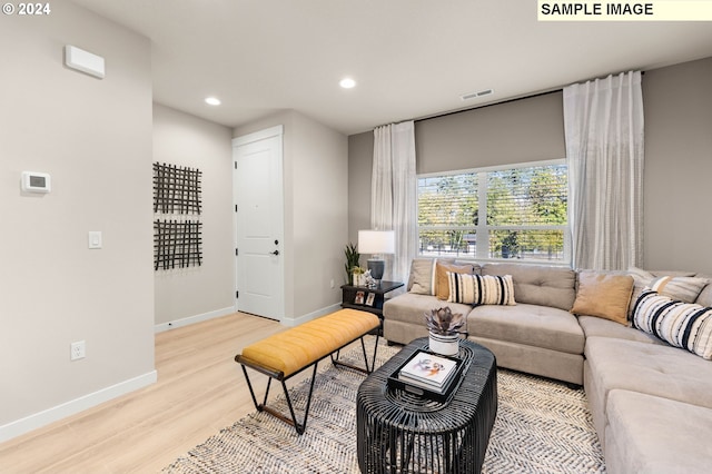 18407 NE 43rd Pl Lot 198, Vancouver, WA 98686 - living area featuring light wood-style floors and recessed lighting