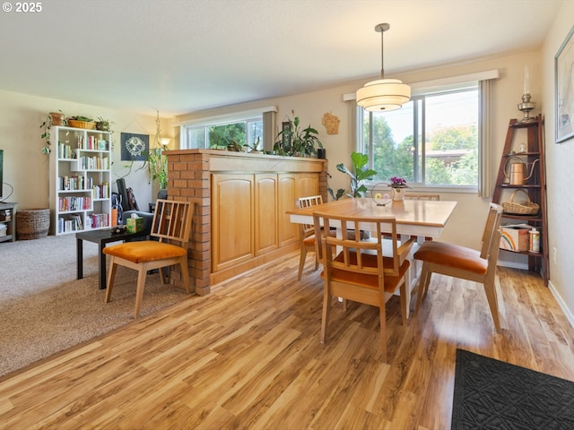 2250 NW Highland Dr, Corvallis, OR 97330 - dining area with light wood-type flooring