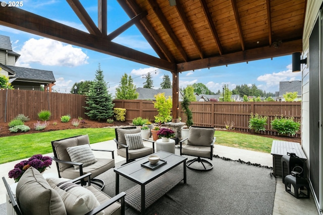 12703 NE 58th Ave, Vancouver, WA 98686 - view of patio / terrace with outdoor lounge area