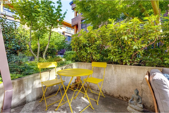 view of patio