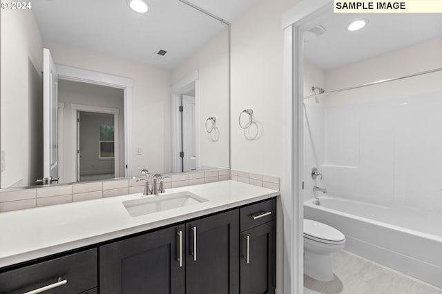 4206 NE 188th St Lot 328, Vancouver, WA 98686 - full bath featuring vanity, toilet,  shower combination, and recessed lighting