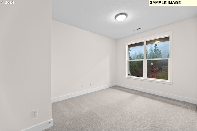 4206 NE 188th St Lot 328, Vancouver, WA 98686 - carpeted empty room with baseboards, visible vents, and a textured ceiling