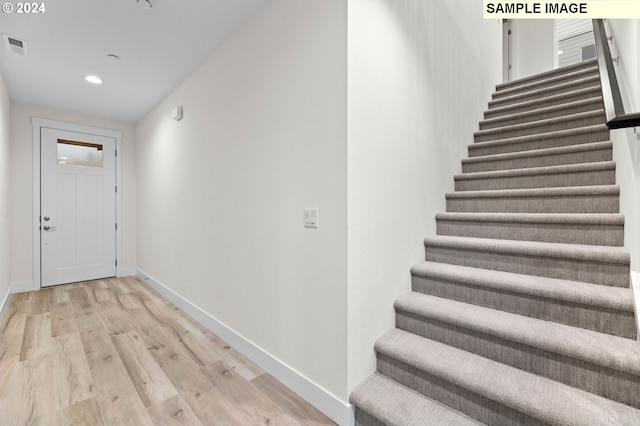 4206 NE 188th St Lot 328, Vancouver, WA 98686 - interior space featuring baseboards, visible vents, recessed lighting, and wood finished floors