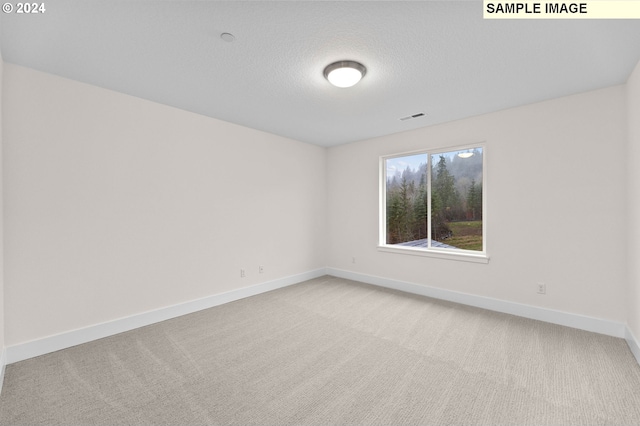 4206 NE 188th St Lot 328, Vancouver, WA 98686 - unfurnished room with light carpet, a textured ceiling, baseboards, and visible vents