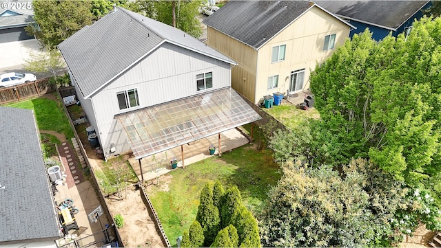 drone / aerial view
