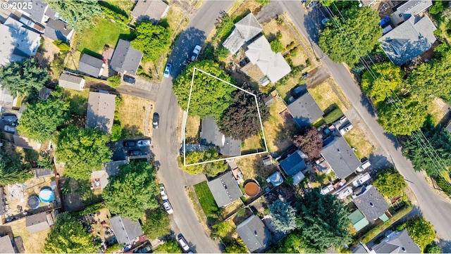 3406 E 12th St, Vancouver, WA 98660 - aerial view of residential area featuring property boundaries highlighted