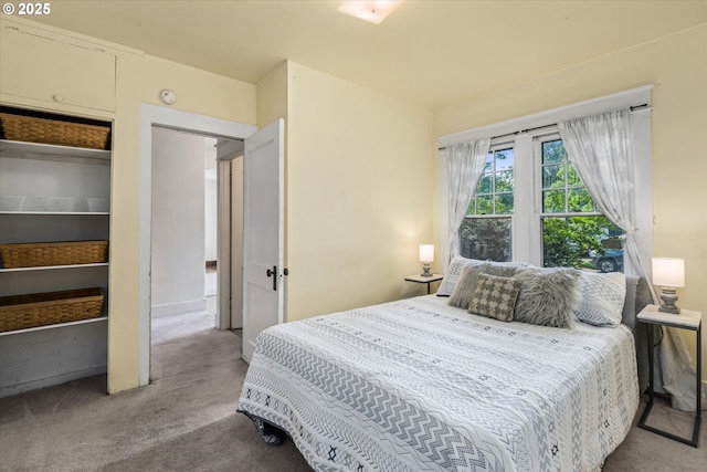 bedroom featuring carpet floors