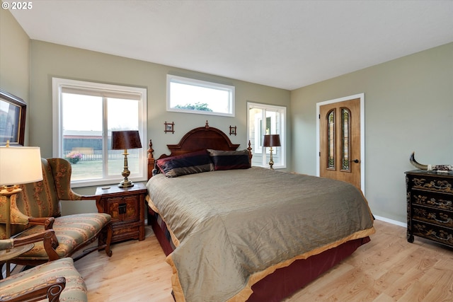 19905 SE Neck Rd, Dayton, OR 97114 - bedroom featuring light wood-style flooring