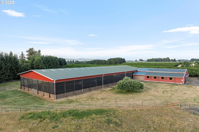 19905 SE Neck Rd, Dayton, OR 97114 - view of pole building featuring a view of rural / pastoral area