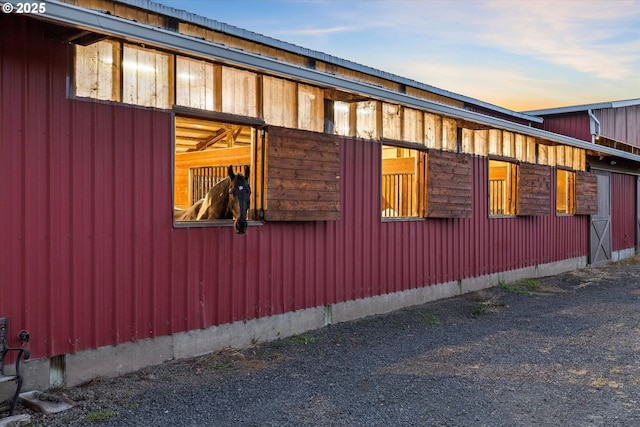 19905 SE Neck Rd, Dayton, OR 97114 - view of side of property with an exterior structure and an outbuilding