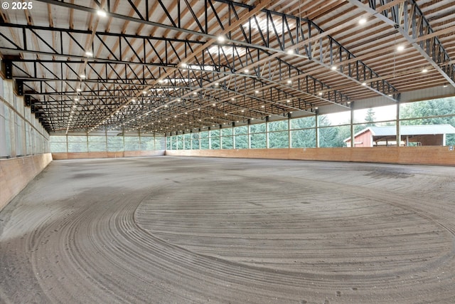 19905 SE Neck Rd, Dayton, OR 97114 - view of indoor horse riding arena