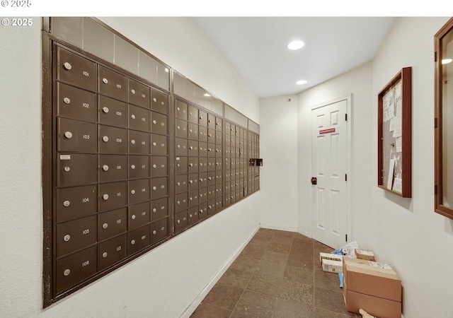 surrounding community featuring mail area