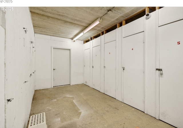 view of storage
