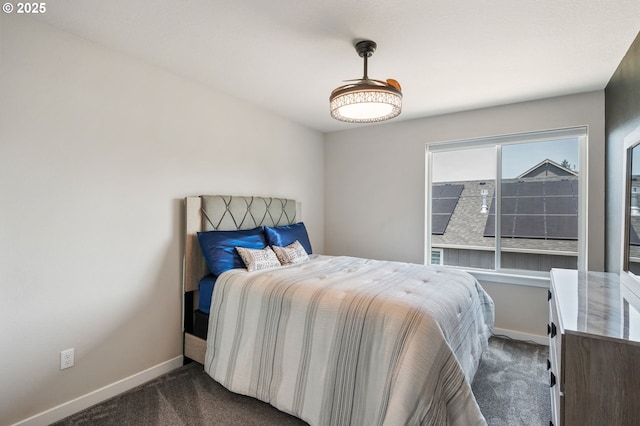 17085 SE Troge Rd, Happy Valley, OR 97086 - bedroom featuring dark colored carpet and baseboards