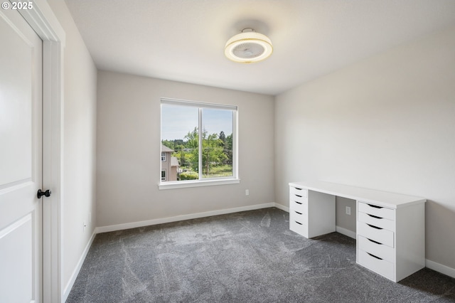 17085 SE Troge Rd, Happy Valley, OR 97086 - unfurnished office featuring dark colored carpet and baseboards