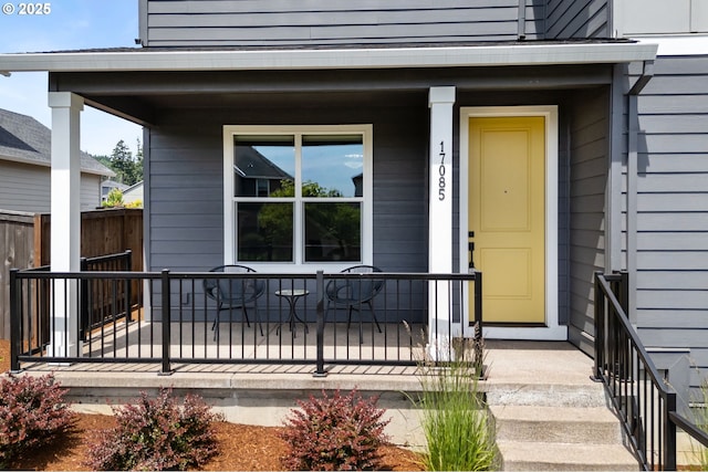 17085 SE Troge Rd, Happy Valley, OR 97086 - entrance to property featuring a porch