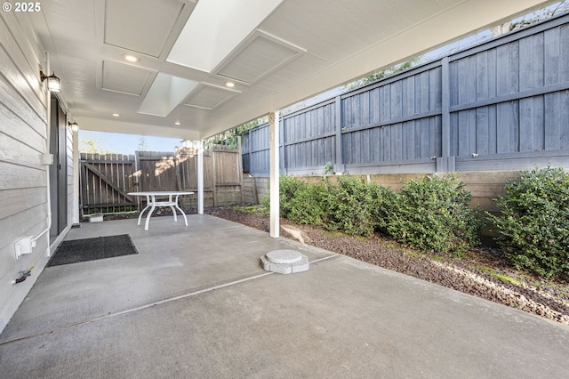 view of patio / terrace