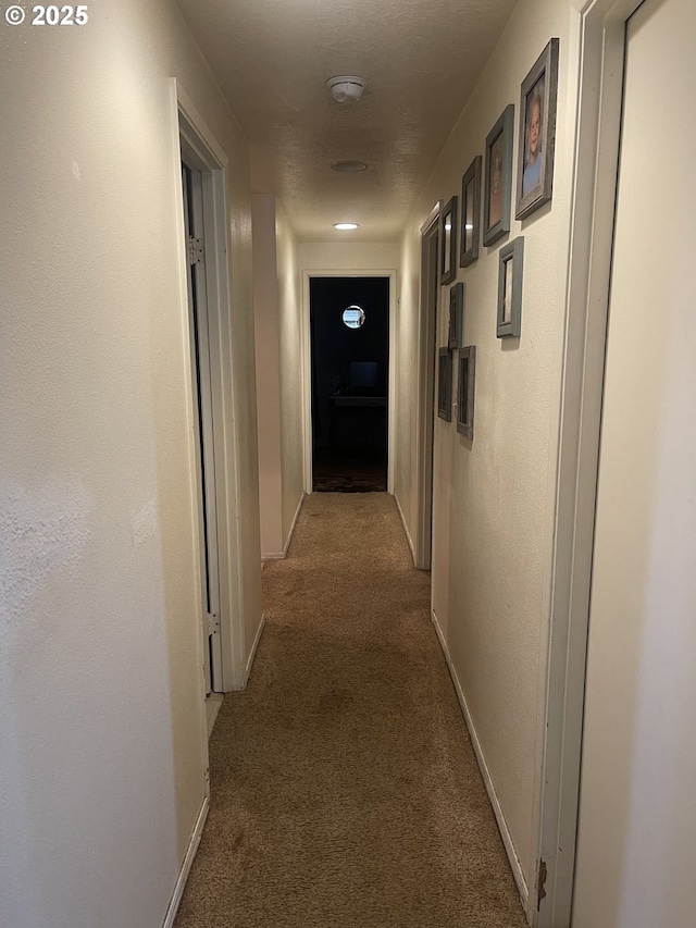 414 NW 5th St, Willamina, OR 97396 - hallway featuring carpet and baseboards