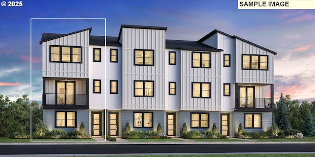 6511 NW Olympic Ln Unit L 61, Camas, WA 98607 - view of front of property featuring board and batten siding and a balcony