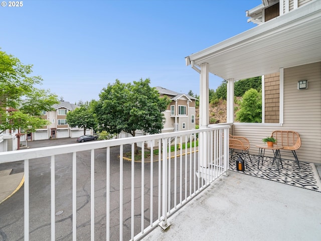 8710 SW 147th Ter Unit 104, Beaverton, OR 97007 - balcony featuring a residential view