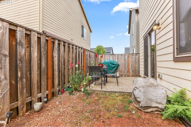 2741 25th Pl, Forest Grove, OR 97116 - fenced backyard featuring a patio