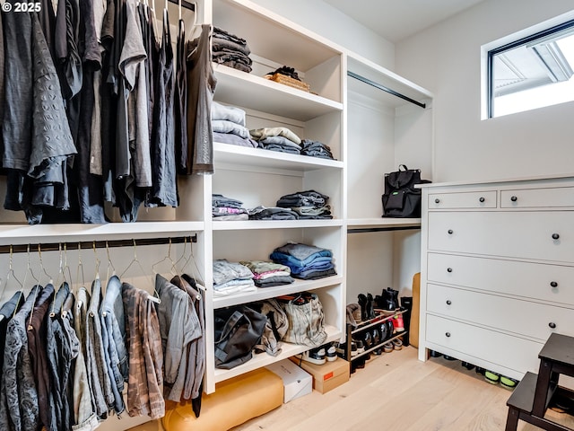 522 NE Province Dr, Camas, WA 98607 - spacious closet with wood finished floors