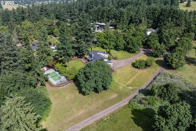 2350 SW Gregory Dr, West Linn, OR 97068 - aerial view of property's location with a forest
