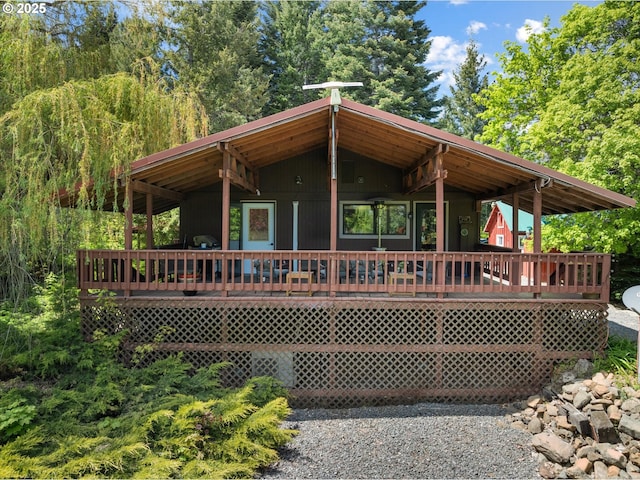62436 Mink Ln, Summerville, OR 97876 - view of back of house