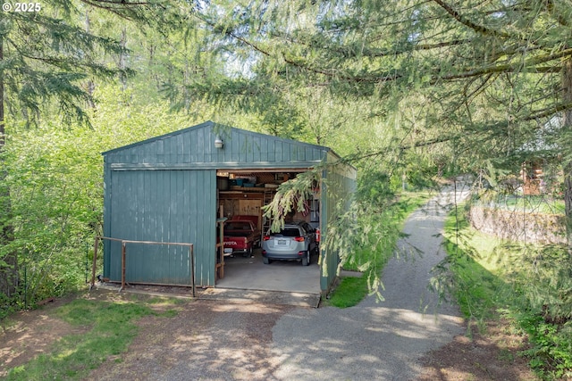 35919 NE 25th Cir, Washougal, WA 98671 - view of outdoor structure with a wooded view