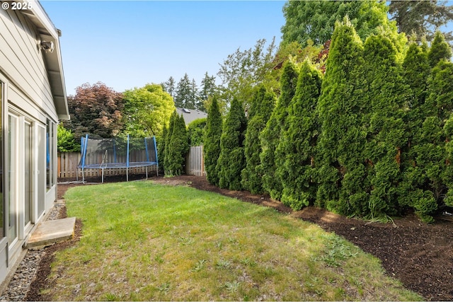 22767 SW Saunders Dr, Sherwood, OR 97140 - view of yard with a trampoline