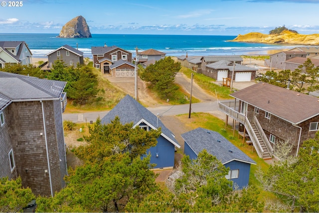 33565 Shore Dr, Pacific City, OR 97135 - aerial view of residential area featuring a nearby body of water