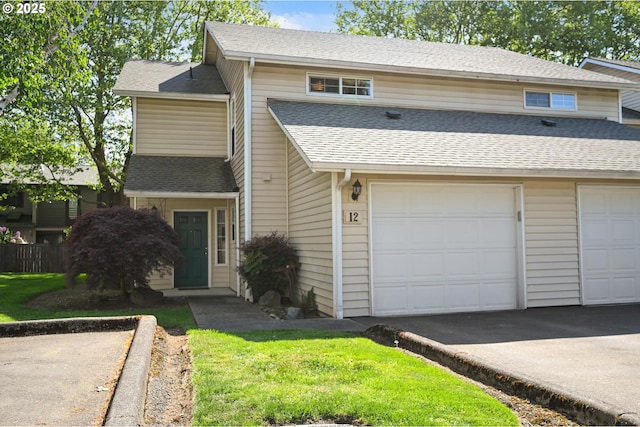 4701 NE 77th Ave, Vancouver, WA 98662 - multi unit property featuring a garage, asphalt driveway, and roof with shingles