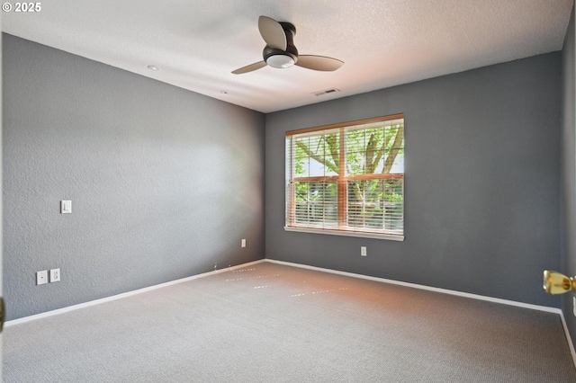 4701 NE 77th Ave, Vancouver, WA 98662 - spare room featuring carpet flooring, baseboards, and a ceiling fan