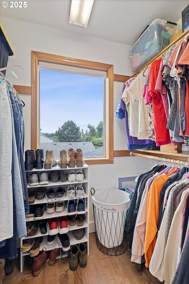 14644 SE Sterling Ct, Clackamas, OR 97015 - spacious closet with wood finished floors