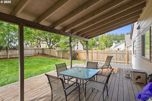 14644 SE Sterling Ct, Clackamas, OR 97015 - deck with outdoor dining space