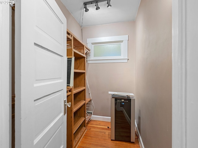 2127 NW Irving St Unit 104, Portland, OR 97210 - spacious closet with light wood-style floors