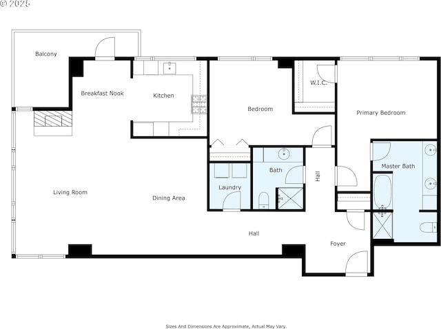 1930 S River Dr Unit W504, Portland, OR 97201 - home floor plan