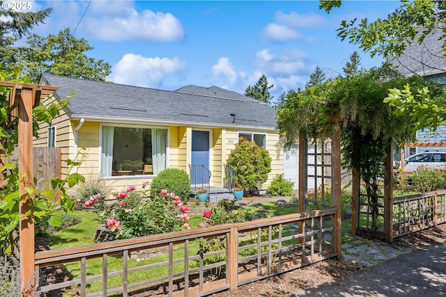 5515 SE 62nd Ave, Portland, OR 97206 - view of front facade with roof with shingles