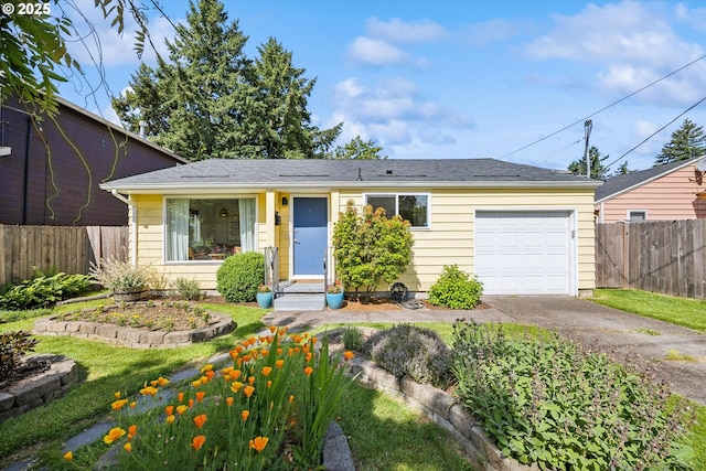 5515 SE 62nd Ave, Portland, OR 97206 - ranch-style home with concrete driveway