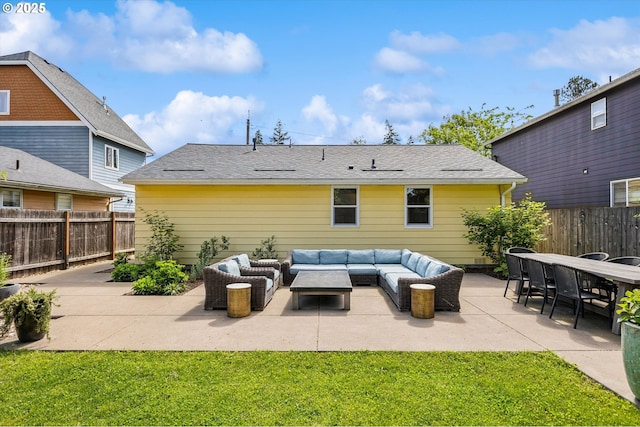 5515 SE 62nd Ave, Portland, OR 97206 - view of patio / terrace featuring an outdoor living space