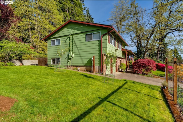 3290 Fillmore St, Eugene, OR 97405 - view of side of property with asphalt driveway and an attached garage